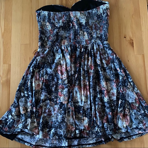 NWOT American Rag Floral Strapless Dress - Picture 2 of 16